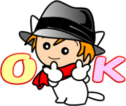 Hatter of cat-4 sticker #14367848