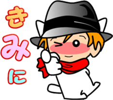 Hatter of cat-4 sticker #14367855