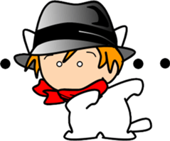 Hatter of cat-4 sticker #14367866