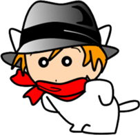 Hatter of cat-4 sticker #14367869