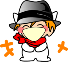 Hatter of cat-4 sticker #14367875