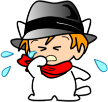 Hatter of cat-4 sticker #14367877