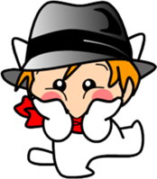 Hatter of cat-4 sticker #14367878