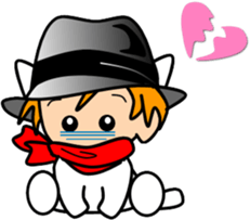 Hatter of cat-4 sticker #14367882