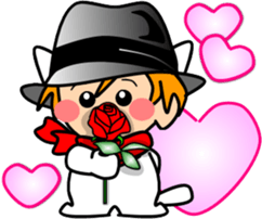 Hatter of cat-4 sticker #14367883