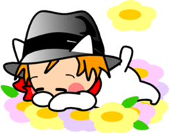 Hatter of cat-4 sticker #14367884