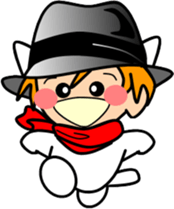 Hatter of cat-4 sticker #14367885