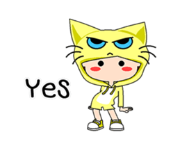 Naughty Neko sticker #14367923