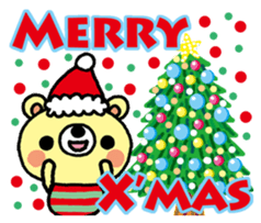 Honobonokuma-Christmas&Happy new year! sticker #14449062
