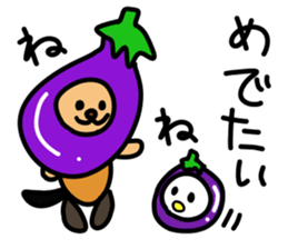 New Year dog and bird sticker #14368729