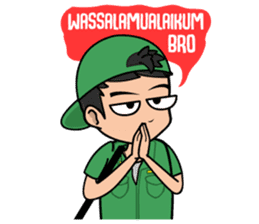 Hansip Receh sticker #14368790