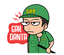 Hansip Receh sticker #14368792