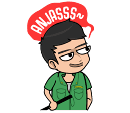 Hansip Receh sticker #14368797