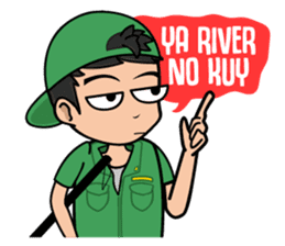 Hansip Receh sticker #14368798