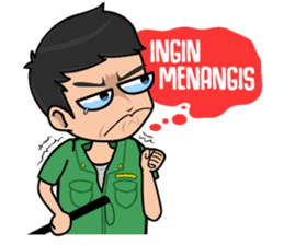 Hansip Receh sticker #14368804