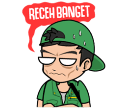 Hansip Receh sticker #14368805