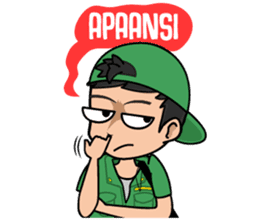 Hansip Receh sticker #14368808