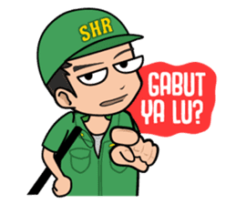 Hansip Receh sticker #14368811