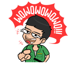 Hansip Receh sticker #14368817