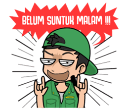 Hansip Receh sticker #14368818