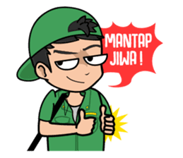 Hansip Receh sticker #14368819