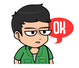 Hansip Receh sticker #14368820