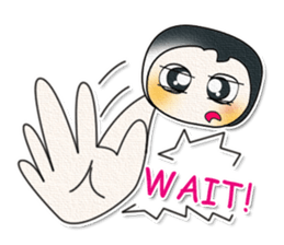 Hi my name is Takami....^^ sticker #14369579