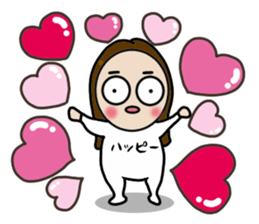 Big Eyes Japanese Girl's Daily Routine 4 sticker #14369697