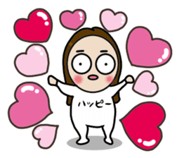 Big Eyes Japanese Girl's Daily Routine 4 sticker #14369697