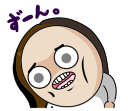 Big Eyes Japanese Girl's Daily Routine 4 sticker #14369731