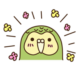 Happy Kakapo 6 Eng. sticker #14369815