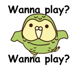 Happy Kakapo 6 Eng. sticker #14369818