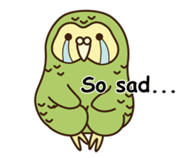 Happy Kakapo 6 Eng. sticker #14369820