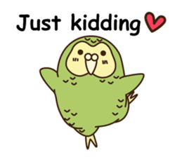 Happy Kakapo 6 Eng. sticker #14369825