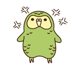 Happy Kakapo 6 Eng. sticker #14369826