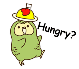 Happy Kakapo 6 Eng. sticker #14369830