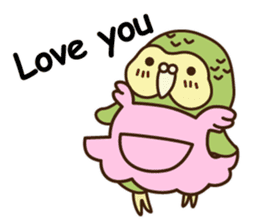 Happy Kakapo 6 Eng. sticker #14369832