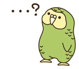 Happy Kakapo 6 Eng. sticker #14369837