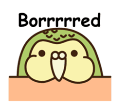 Happy Kakapo 6 Eng. sticker #14369838
