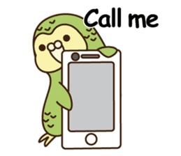 Happy Kakapo 6 Eng. sticker #14369848