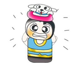 Mr. Takumi and Dog...^^ sticker #14370063