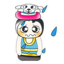 Mr. Takumi and Dog...^^ sticker #14370065