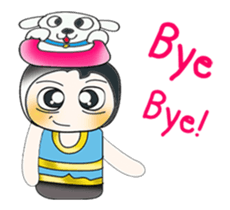 Mr. Takumi and Dog...^^ sticker #14370076