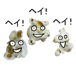 popcorn man. sticker #14370566