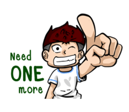 I'm Football Fan Cheer sticker #14370615