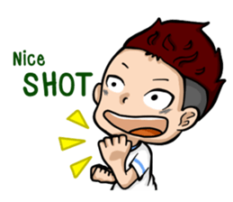 I'm Football Fan Cheer sticker #14370616