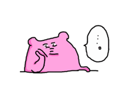 PINKUMA (Pink Bear) sticker #14371162