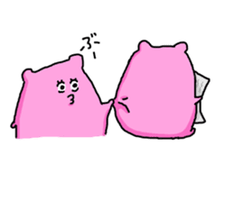 PINKUMA (Pink Bear) sticker #14371171
