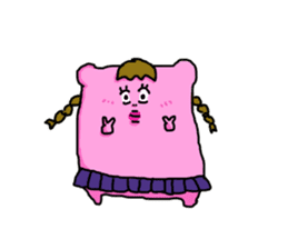 PINKUMA (Pink Bear) sticker #14371172