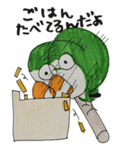 quaker parrot sticker #14371199